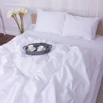 Постільна білизна Gold Lux Полуторний Gold lux White 1.5 фото
