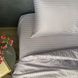Постільна білизна Stripe Sateen stripe gray 1.5 фото 2