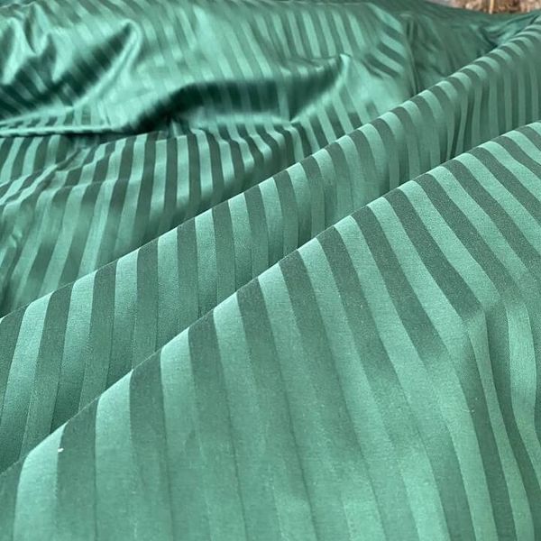 Постільна білизна Stripe Sateen  stripe green 1.5 фото